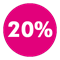 20% korting Voorjaarscollectie 89