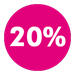 20% korting Voorjaarscollectie 89
