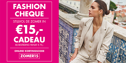 Actie: Fashioncheque
