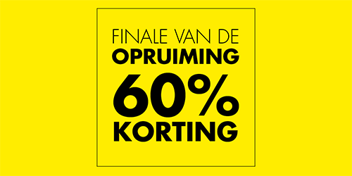 Actie: Finale van de opruiming