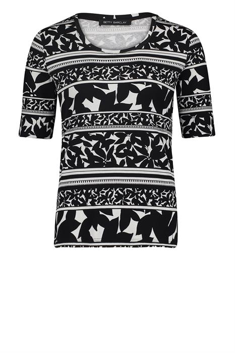 Betty Barclay Boothalsshirt abstract patroon casual uitstraling Mode Shirts Bootshalsshirts 
