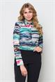 &Co Woman Blouse Lotte Turq Water