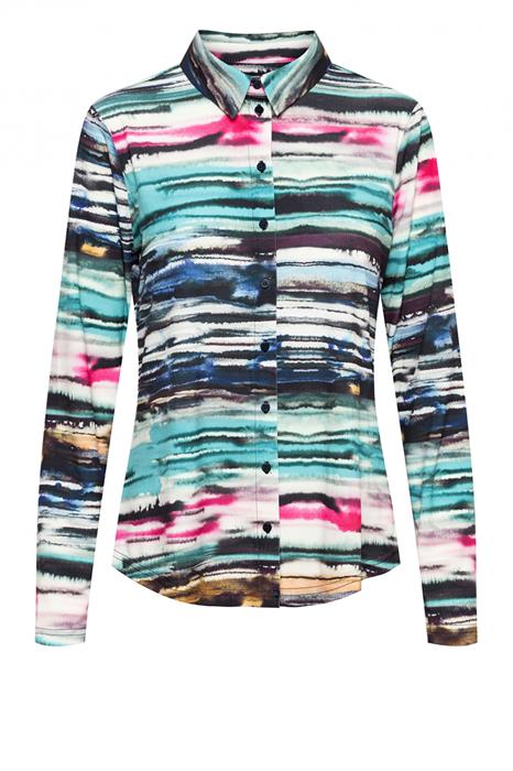 &Co Woman Blouse Lotte Turq Water