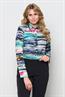 &Co Woman Blouse Lotte Turq Water