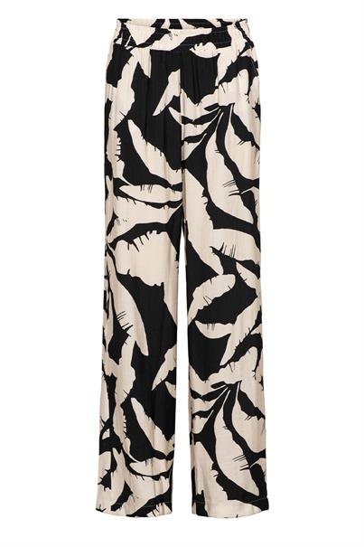 &Co Woman Broek Nadine Banana