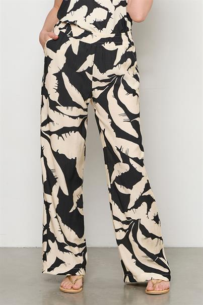 &Co Woman Broek Nadine Banana