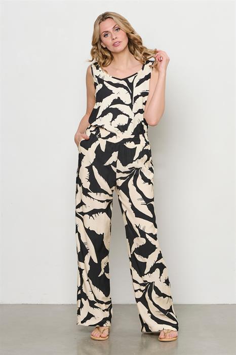 &Co Woman Broek Nadine Banana