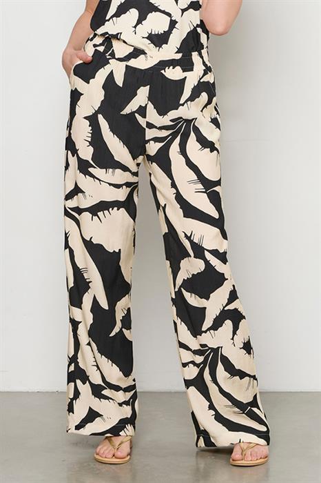&Co Woman Broek Nadine Banana