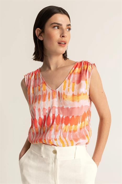 lichtgewicht Pool Vuiligheid Expresso Blouse EX23-14050