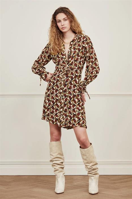 Fabienne Chapot Jurk Frida-bow dress