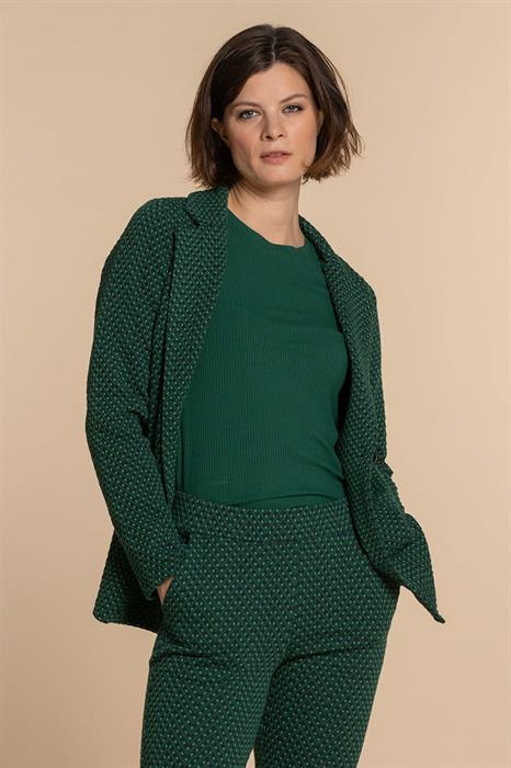 Geisha Blazer 35570 Emerald print