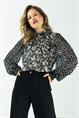 Label Dot Blouse Amelia