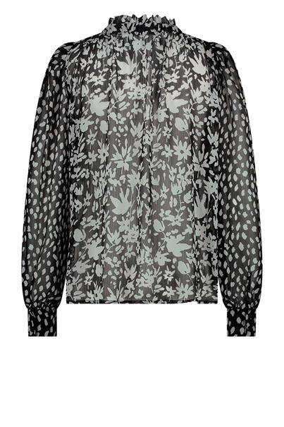 Label Dot Blouse Amelia
