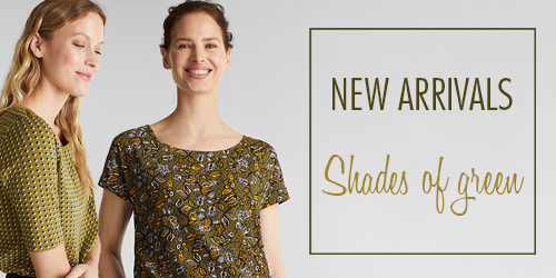 New arrivals: Shades of green