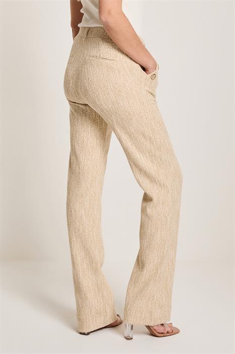 Para Mi Broek Eve Button Bouclé