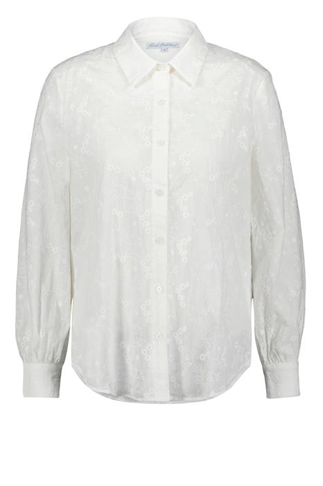 Red Button Blouse Bobie 3982