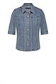 Red Button Blouse Olivia 4453