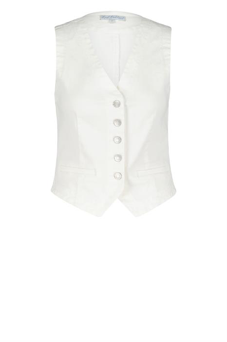 Red Button Gilet Waistcoat