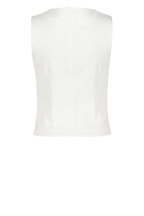 Red Button Gilet Waistcoat