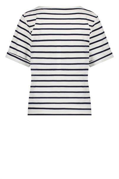 Red Button Trui Terry stripe 4528