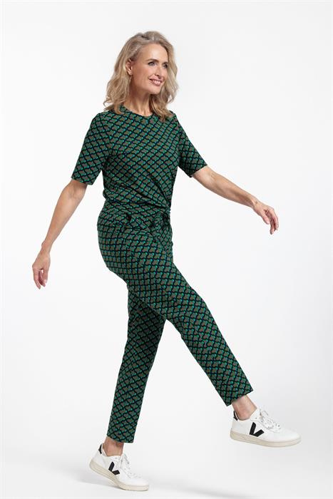 Studio Anneloes Annalot graphic trousers 08180