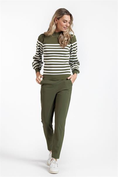 Studio Anneloes Blair bonded trousers 08161
