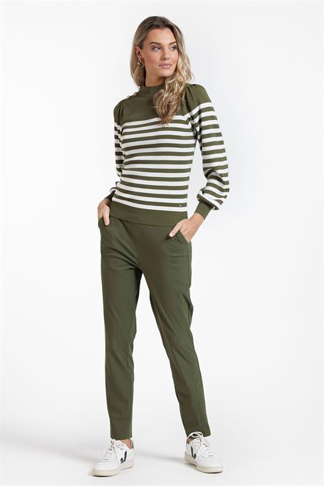 Studio Anneloes Blair bonded trousers 08161
