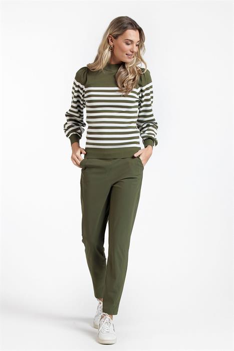 Studio Anneloes Blair bonded trousers 08161
