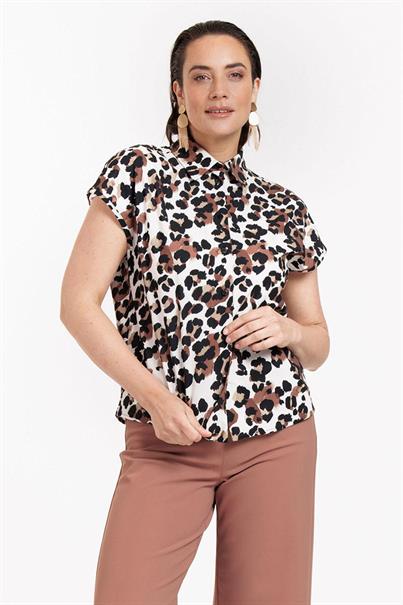 Studio Anneloes Blouse Barb Leopard