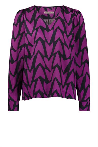 Studio Anneloes Blouse Les Satin love