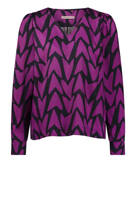 Studio Anneloes Blouse Les Satin love