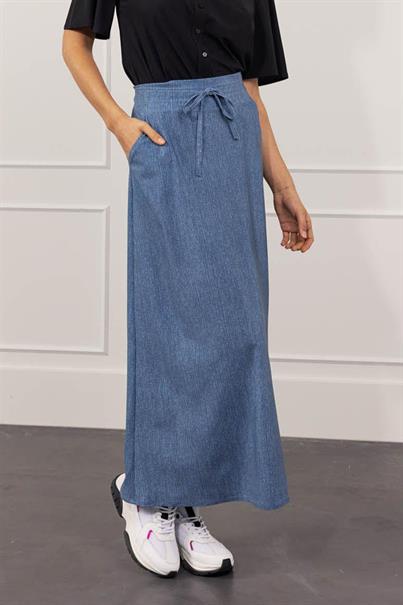 Studio Anneloes Rok Chleo jeans maxi