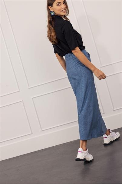 Studio Anneloes Rok Chleo jeans maxi