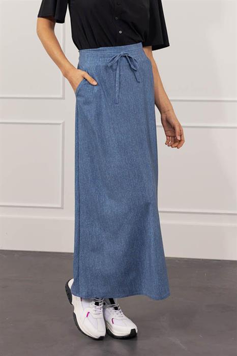Studio Anneloes Rok Chleo jeans maxi